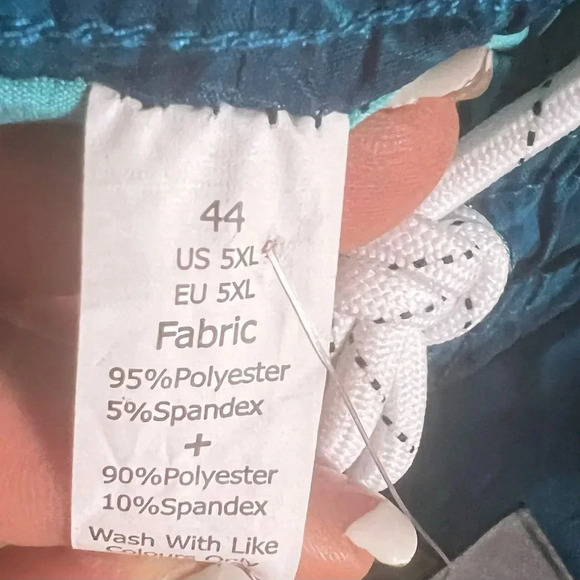 BRISIRA Mens Swim Trunks Board Shorts with Compression Liner Swimsuit - Picture 12 of 13